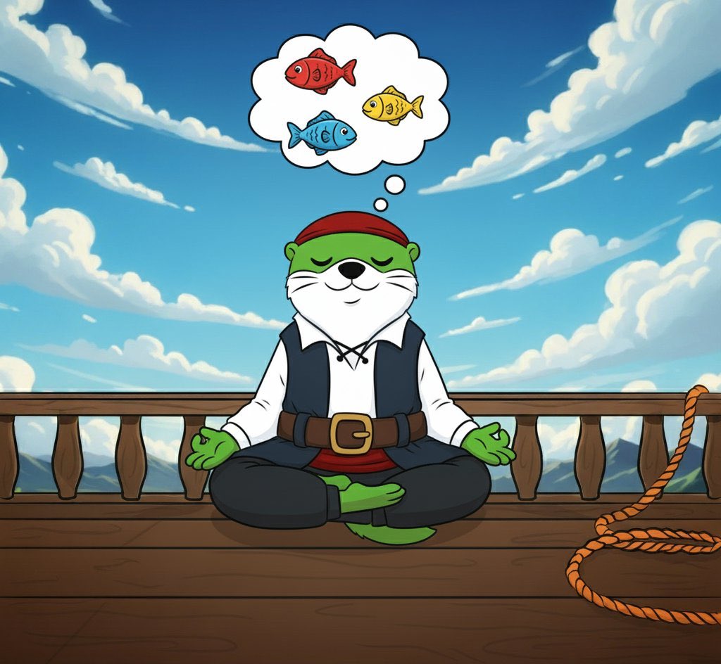 Three OTTOS playing in the water with icebergs